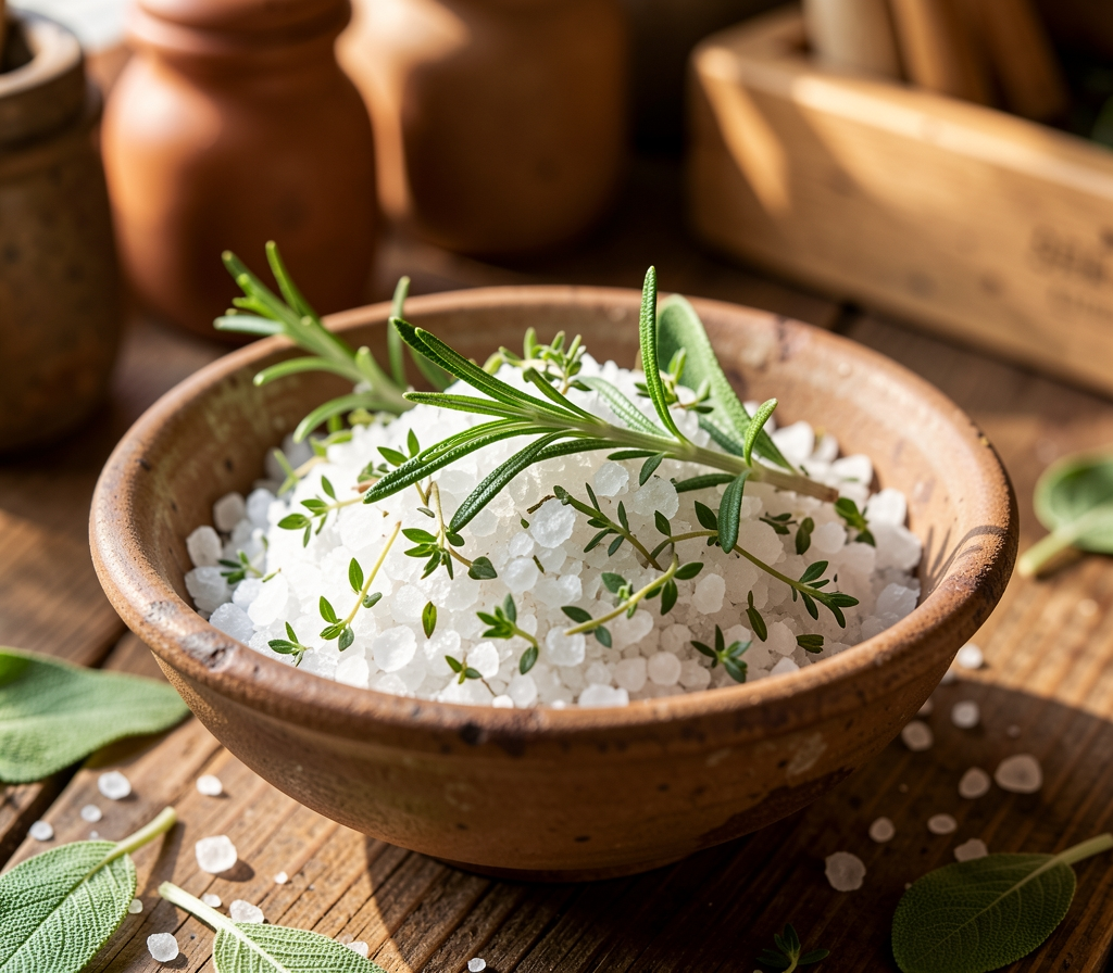 Aromatisches Kräutersalz BESTATTUNGEN VONDERHEYDT